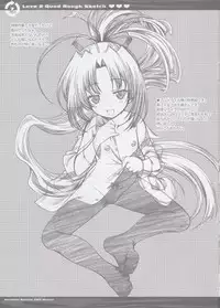 (C81) [Renai Mangaka (Naruse Hirofumi)] Love 2 Quad Rough Sketch (Various)