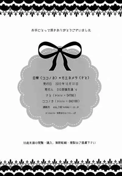 (C83) [310 Jasaru Kichigai's (Sato)] Moe Camera (Steins;Gate)