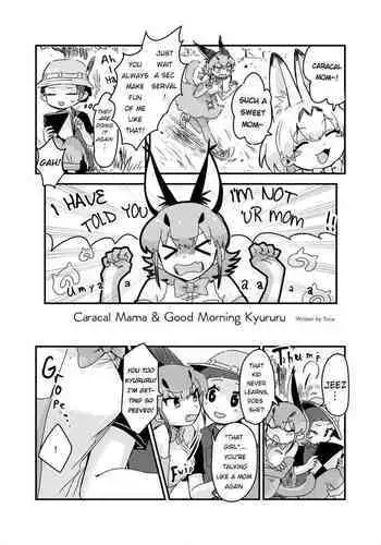 Caracal Mama & Good Morning Kyururu