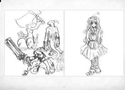 ALICESOFT ORION SCRIBBLES with CROQUIS ULTIMATE EDITION VOL.2 織音計画特別版 ラフ画集