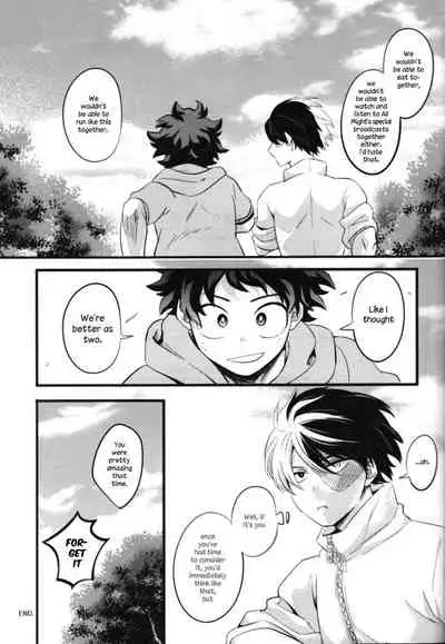 (SUPER26) [Soratobe. (Enaka)] Futari (Boku no Hero Academia) [English]