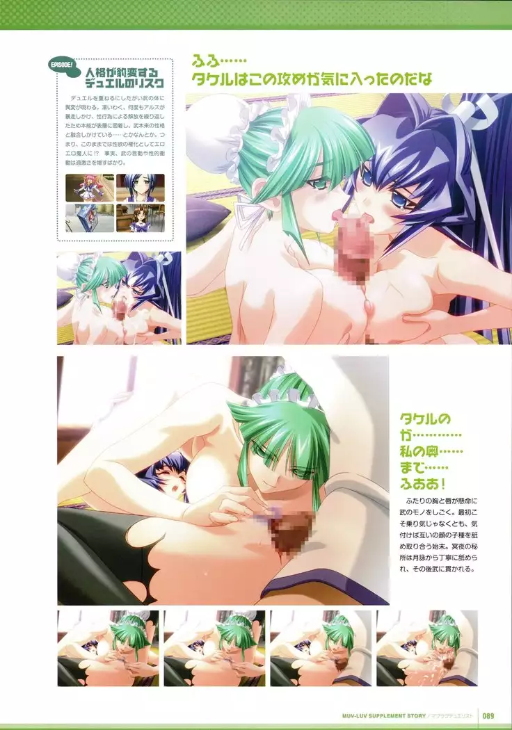 Muv-Luv Supplement & Altered Fable Memorial Art Book