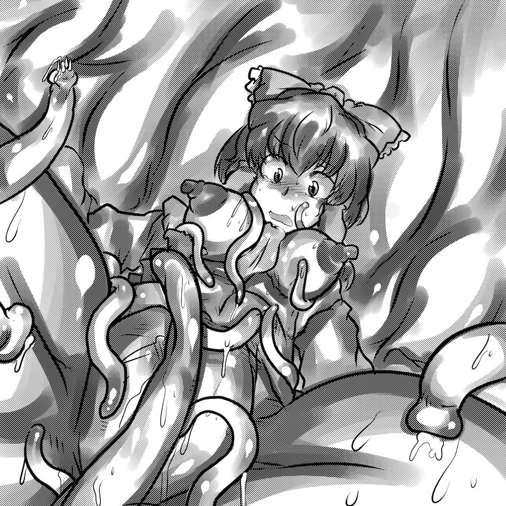 肉壁少女　霊夢編