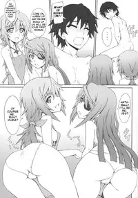 (COMIC1☆5) [i.r.o.Zi (Mutsuki Ginji, Aoi Shinji)] LOVE&3PEACE (IS <Infinite Stratos>) [English] [Kibitou4Life]