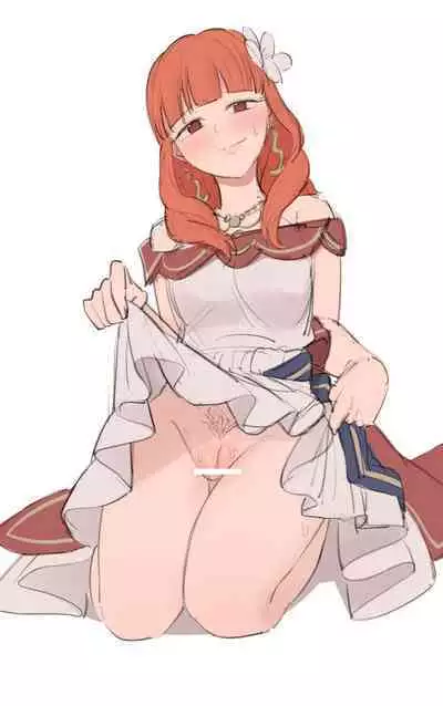 [Ebinku] Alm and Celica Pixiv Images [Fire Emblem]
