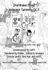 [Kurokawa Otogi] Fumajimeni Uraraka -Insincere Serenity- Ch. 1-4 [English] =TLL + CW=