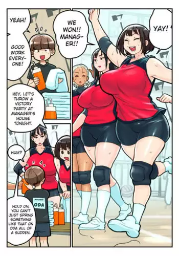 [Kakuzatou] Volley-bu to Manager Oda | The Volleyball Club and Manager Oda [English] [qwerty123qwerty]