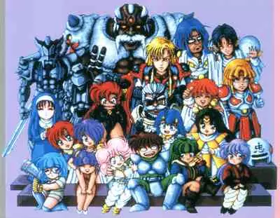 [Alice Soft] Rance 1.2.3 Genga Settei Shiryou (Incomplete) [yukimi]