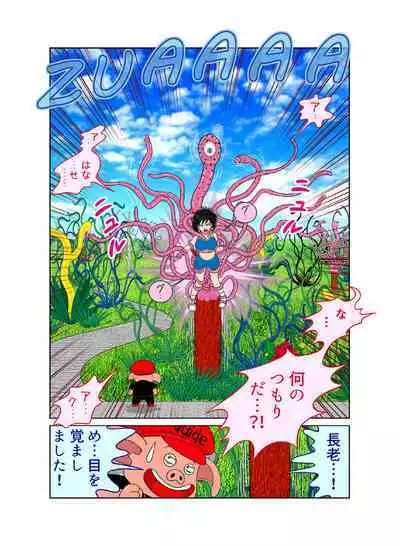 [riffle shuffle]Sawarite no Kuni Shippo no tsuita Sentoushuzoku (mesu) (Dragon Ball)