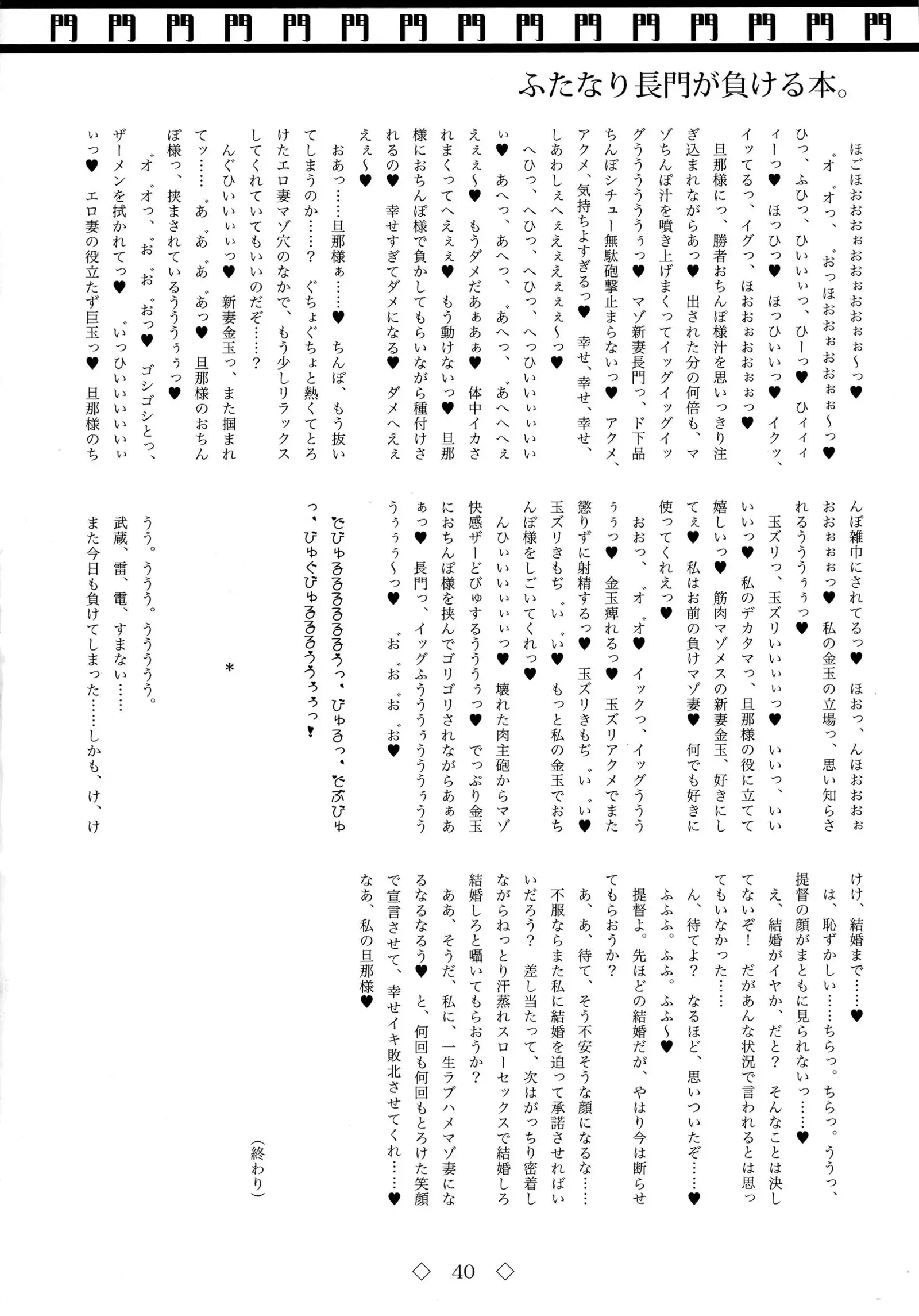 Futanari Nagato ga Makeru hon.