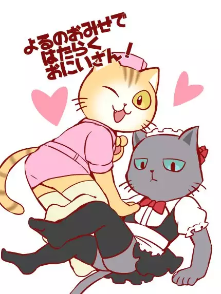 Working at an evening store