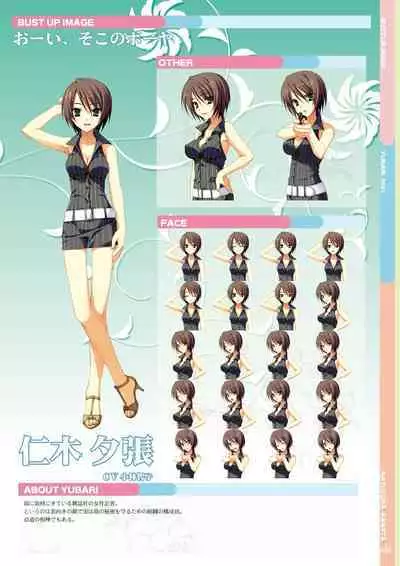 Natsuzora Kanata Official Visual Fan Book