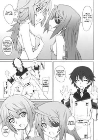 (COMIC1☆5) [i.r.o.Zi (Mutsuki Ginji, Aoi Shinji)] LOVE&3PEACE (IS <Infinite Stratos>) [English] [Kibitou4Life]