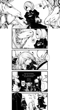 [Yuriwhale] Atama ga Doukashite iru (NieR:Automata)