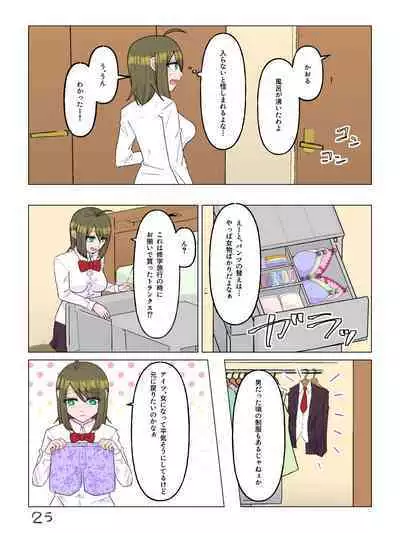 Nyotaika Shita Shinyuu to Irekawatta Ore ♂