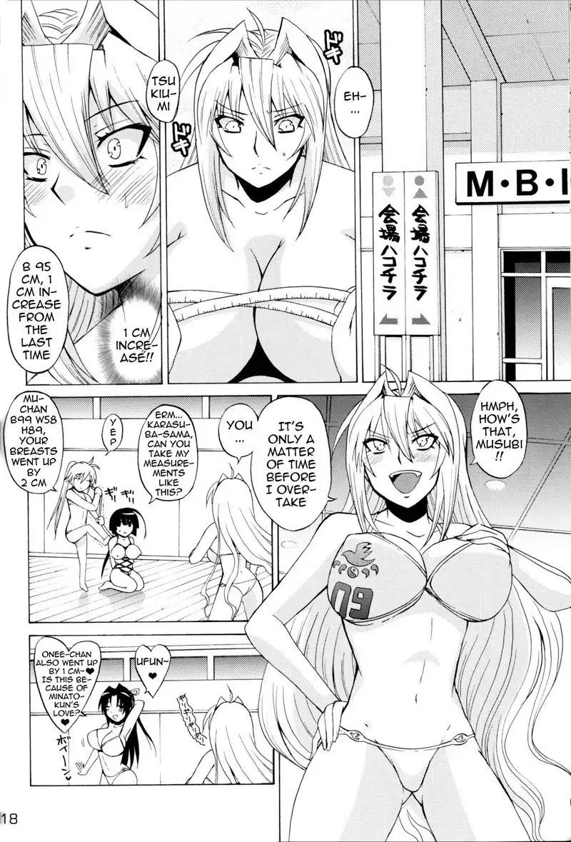 Waiting Impatiently for The Anime 2nd Season While Groping Tsukiumis Tits