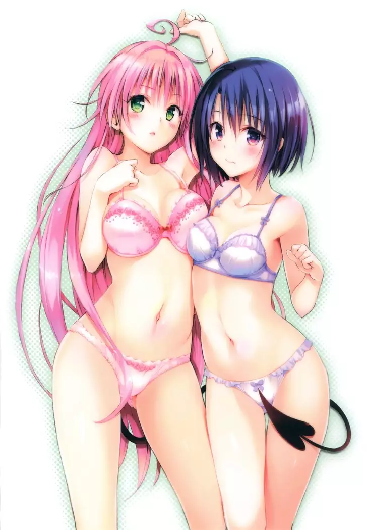 To Love-Ru -Trouble- Darkness Artbook Harem Gold