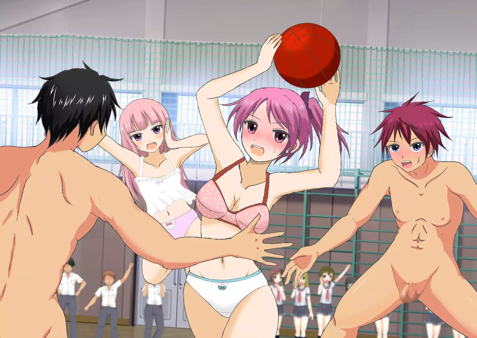 Danjo Taiketsu! Maketara Nuideiku Basuke!