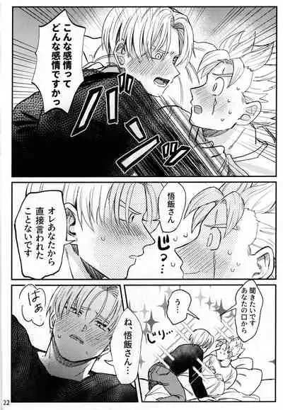 (SPARK14) [Tansan Nuketeru (Mitsuya)] Hajimete o Kimi ni (Dragon Ball Z)