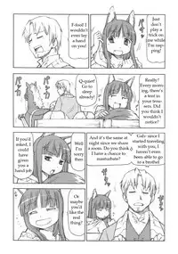 (SC39) [Toraya (Itoyoko)] Ookami to Butter Inu (Spice and Wolf) [English]
