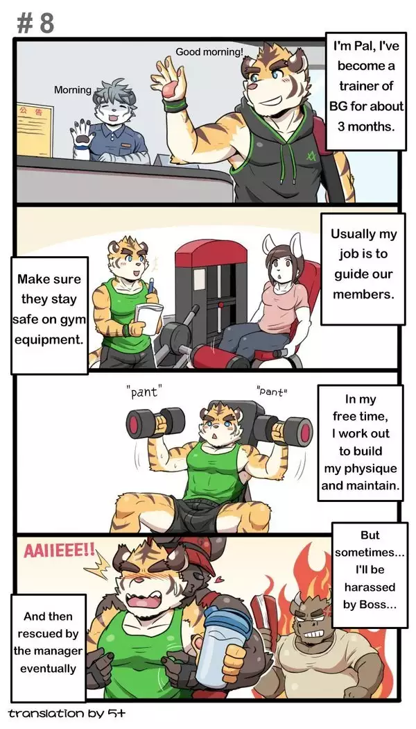 GYM PALS - Pal and his gym pals' gaily daily life