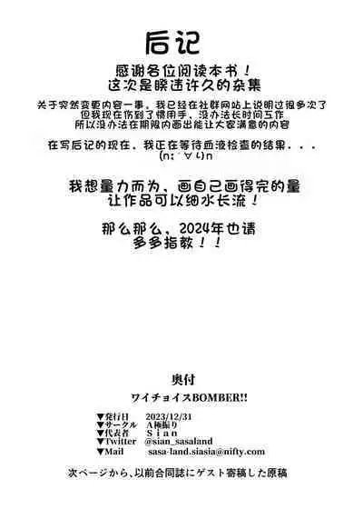 [A極振り (Sian)] ワイチョイスBOMBER (よろず) [DL版]（LUOLIMASI翻译）