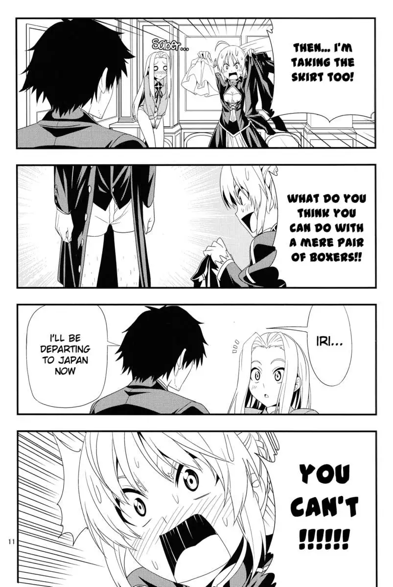 I Want to Tease Poor Zero Saber More!