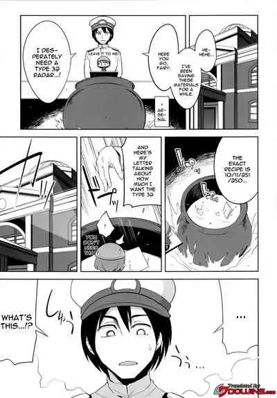 Teitoku + Saimin x Ooi | Admiral + Hypno x Ooi