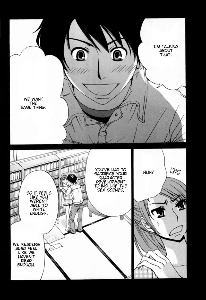 Kanojo wa Kannou Shousetsuka ch13