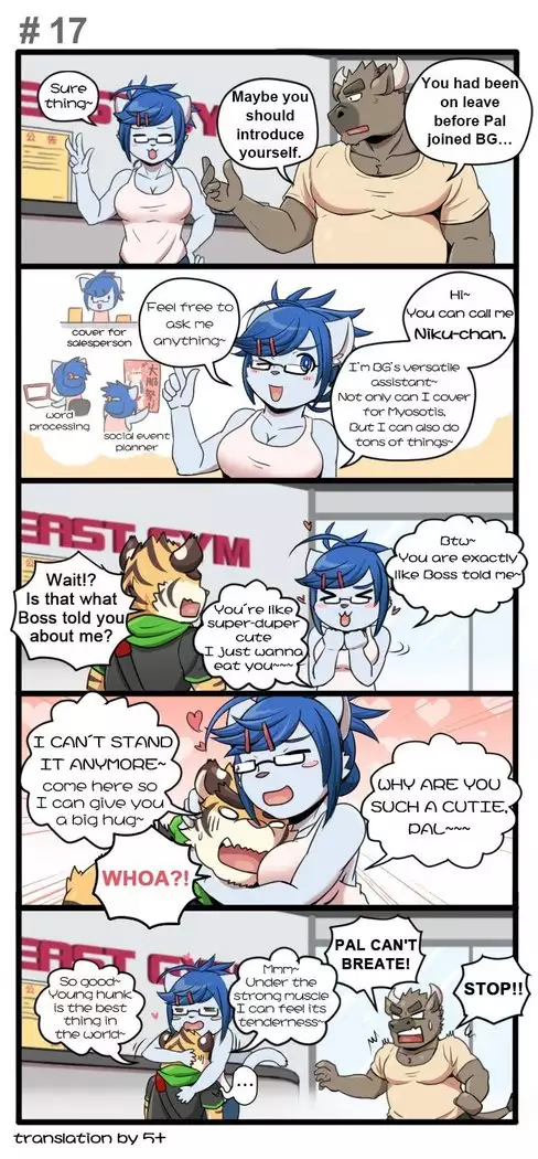 GYM PALS - Pal and his gym pals' gaily daily life