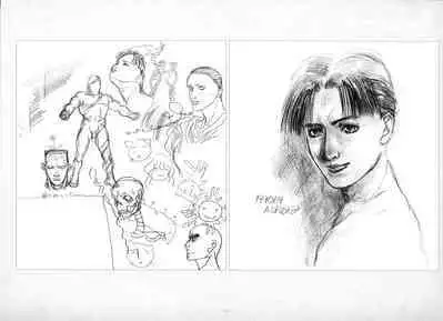 ALICESOFT ORION SCRIBBLES with CROQUIS ULTIMATE EDITION VOL.1 織音計画特別版 ラフ画集