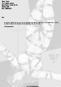 (C61) [Chirigami Goya, Fusuma go Ten (Shouji Haruko)] Immoral Imitation (Trigun)