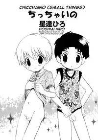 [Hoshiai Hilo] Chicchaino (Shounen Shikou 5) [English] [Shouta-kun]