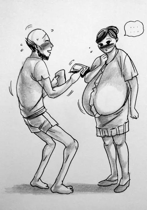 Art by onizukakawashima - Housmaid Nancy and Mr Norton