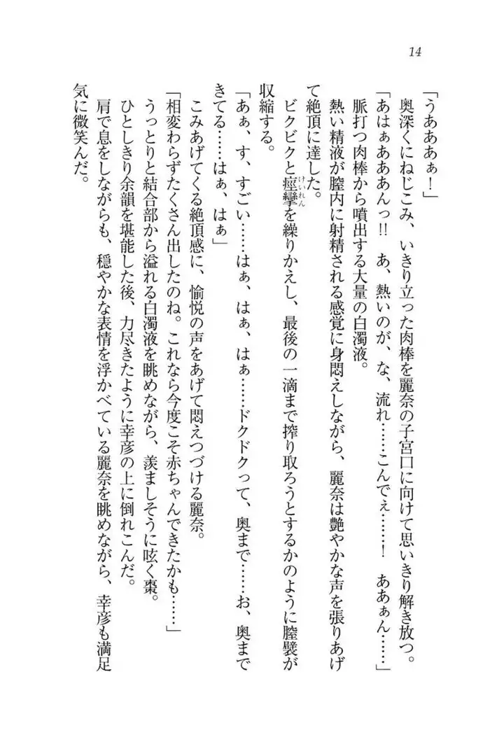 お嬢様☆お世継ぎ生産計画