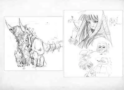 ALICESOFT ORION SCRIBBLES with CROQUIS ULTIMATE EDITION VOL.4 織音計画特別版 ラフ画集