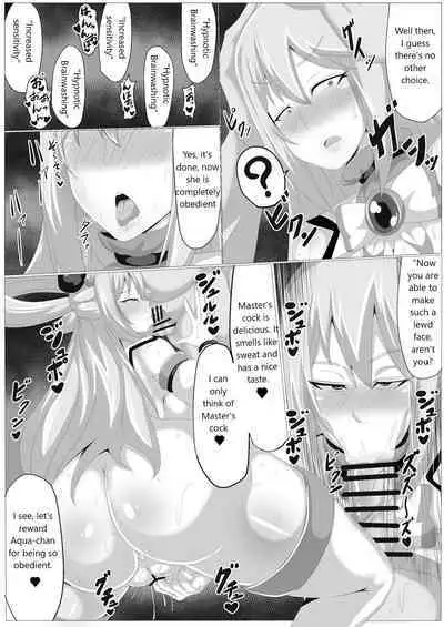 I will hypnotize the busty goddess.