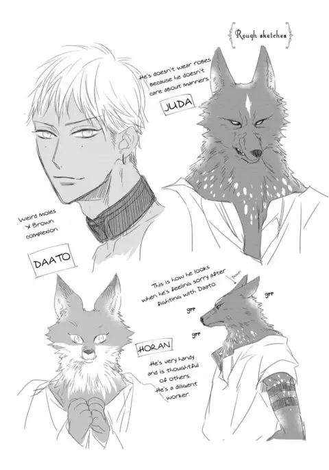 Pendulum: Kemonohito Omegaverse Ch. 1-2