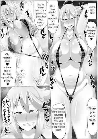 I will hypnotize the busty goddess.