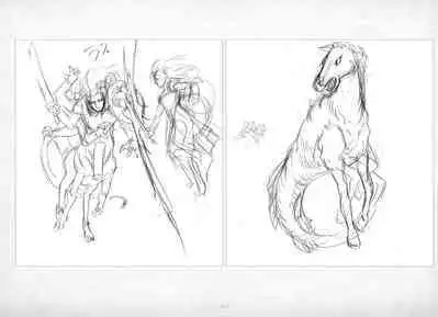 ALICESOFT ORION SCRIBBLES with CROQUIS ULTIMATE EDITION VOL.1 織音計画特別版 ラフ画集