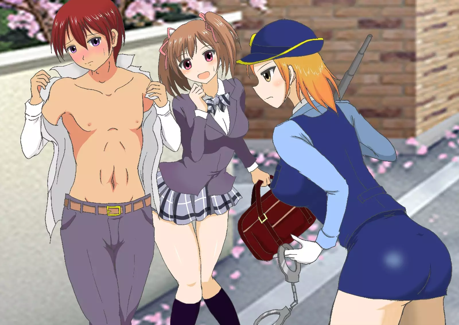 Hadaka de Tsuukin Tsuugaku suru Sekai Otoko-hen & Onna-hen