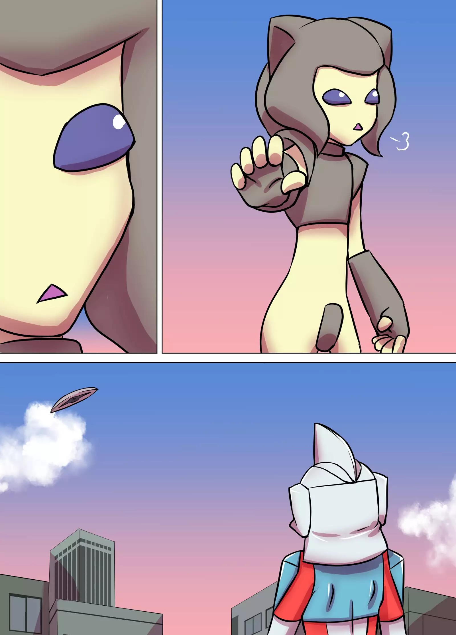 Sci-Fi Heroine Series Rusty Comet Episode 2 Fear of Hypnotic Rays