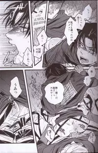 (FALL OF WALL2) [Zerohaku (Fujimako)] Kurai Gishiki (Shingeki no Kyojin)