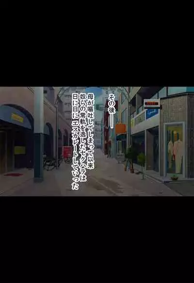 Haha ga Part-saki de Sekuhara saremakutterurashii.