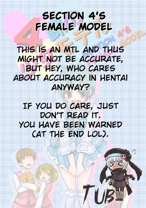 4 Ka no Shoujo Model | Section 4's Female Model