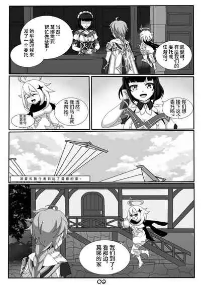 [EcchiArt] Quest Impact 1 (Genshin Impact) [Chinese] [Decensored]