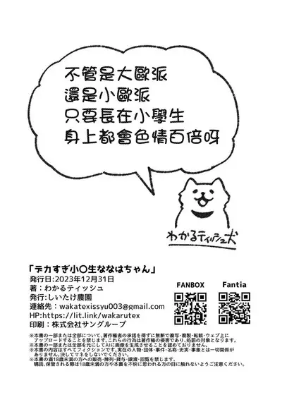 Dekasugi Shougakusei Nanaha-chan