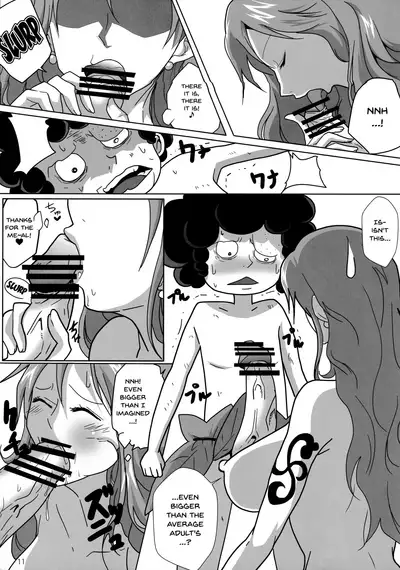 (C89) [Kairanban (Emine Kendama)] Namiland to Issho (One Piece) [English] [Doujins.com]