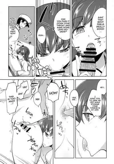 Teitoku + Saimin x Ooi | Admiral + Hypno x Ooi