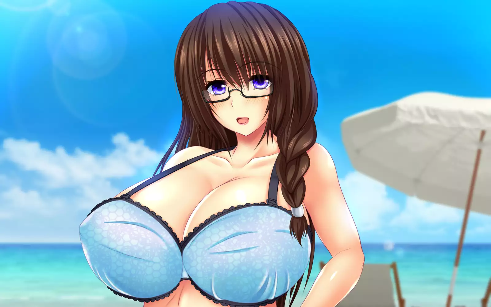 Gibo Shimai Triple Don - Kyonyuu Oomori Tanetsuke Mashimashi